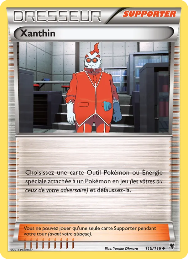 Carte Pokémon Xanthin de l'extension Vigueur Spectrale