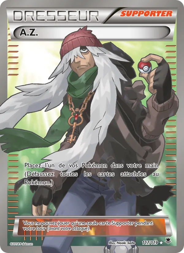Carte Pokémon A.Z. de l'extension Vigueur Spectrale