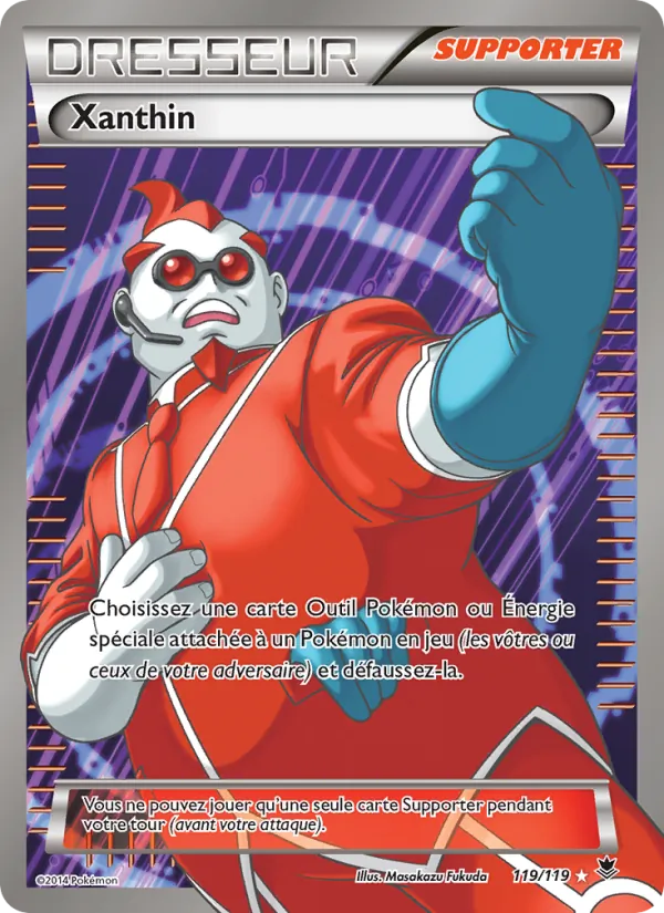 Carte Pokémon Xanthin de l'extension Vigueur Spectrale