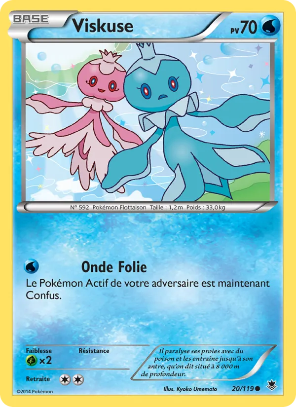 Carte Pokémon Viskuse de l'extension Vigueur Spectrale
