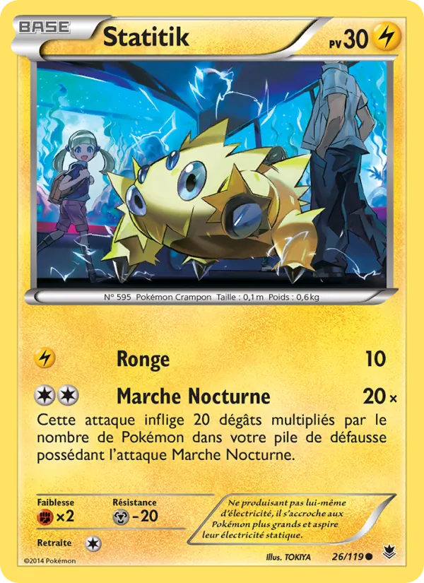 Carte Pokémon Statitik de l'extension Vigueur Spectrale