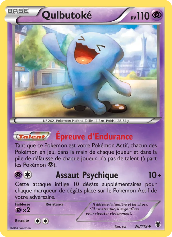 Carte Pokémon Qulbutoké de l'extension Vigueur Spectrale