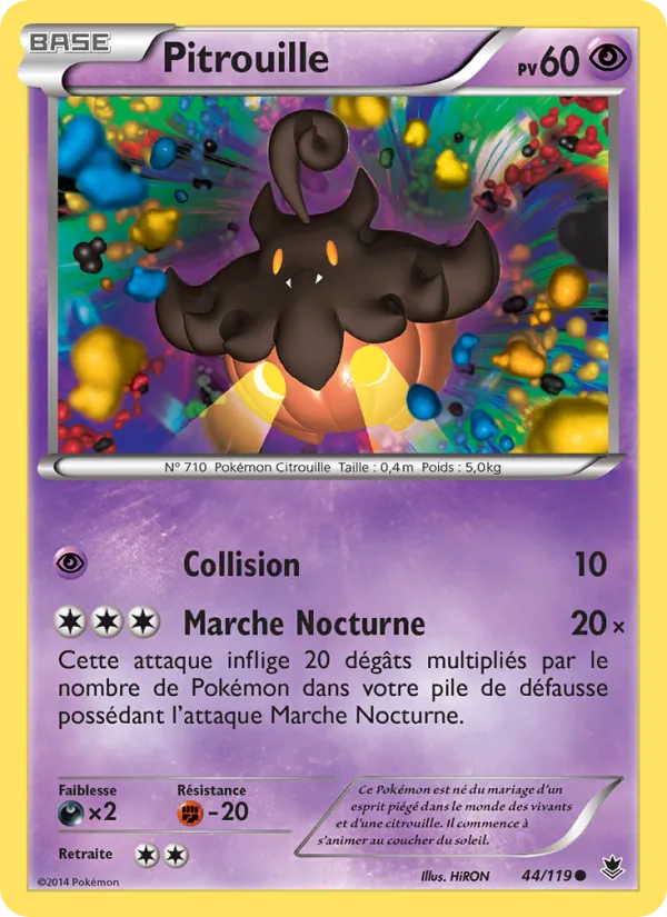 Carte Pokémon Pitrouille de l'extension Vigueur Spectrale