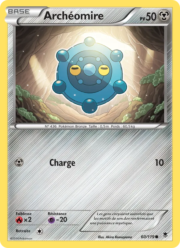 Carte Pokémon Archéomire de l'extension Vigueur Spectrale