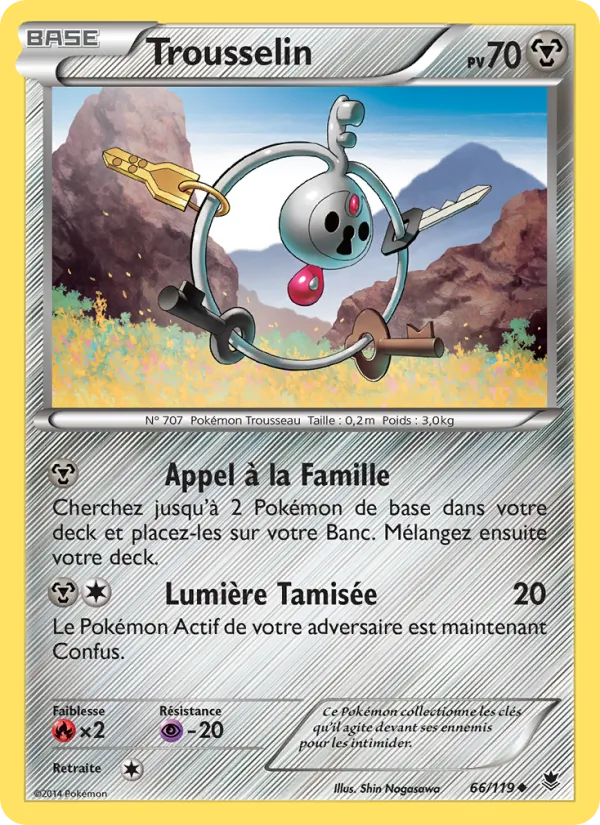 Carte Pokémon Trousselin de l'extension Vigueur Spectrale