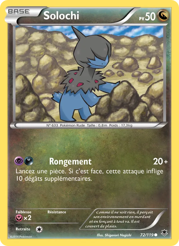Carte Pokémon Solochi de l'extension Vigueur Spectrale