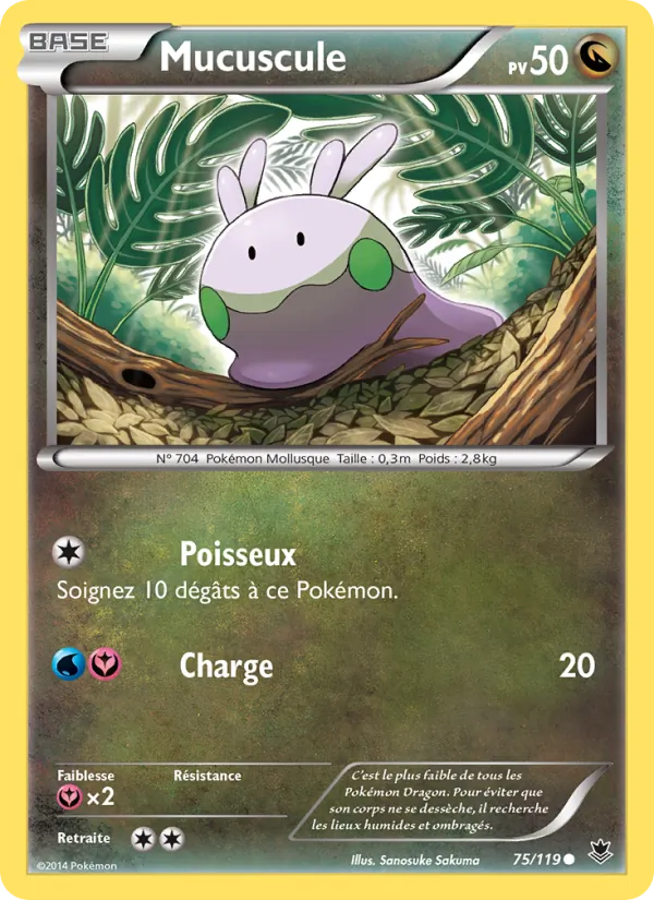 Carte Pokémon Mucuscule de l'extension Vigueur Spectrale