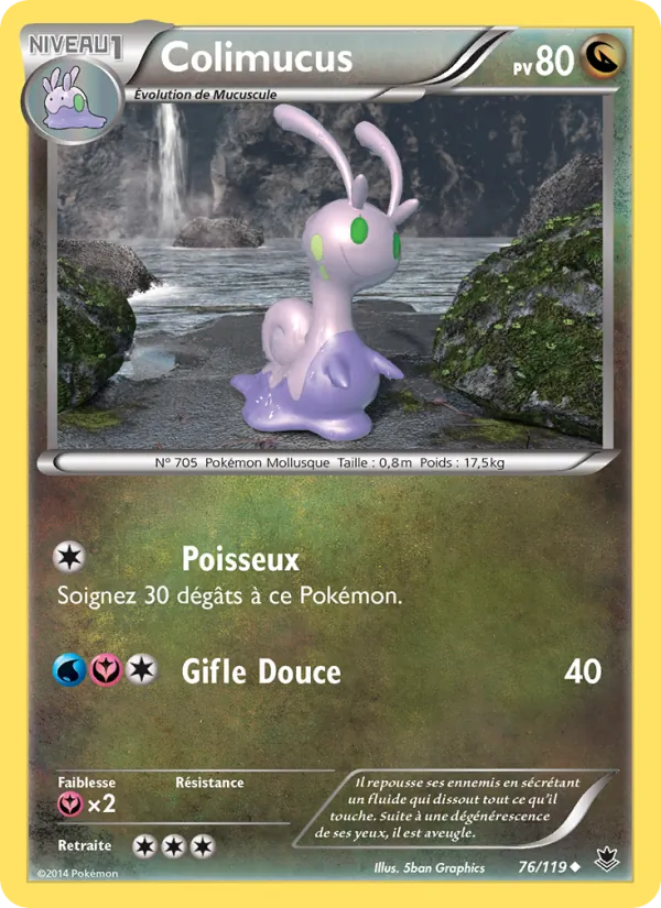 Carte Pokémon Colimucus de l'extension Vigueur Spectrale