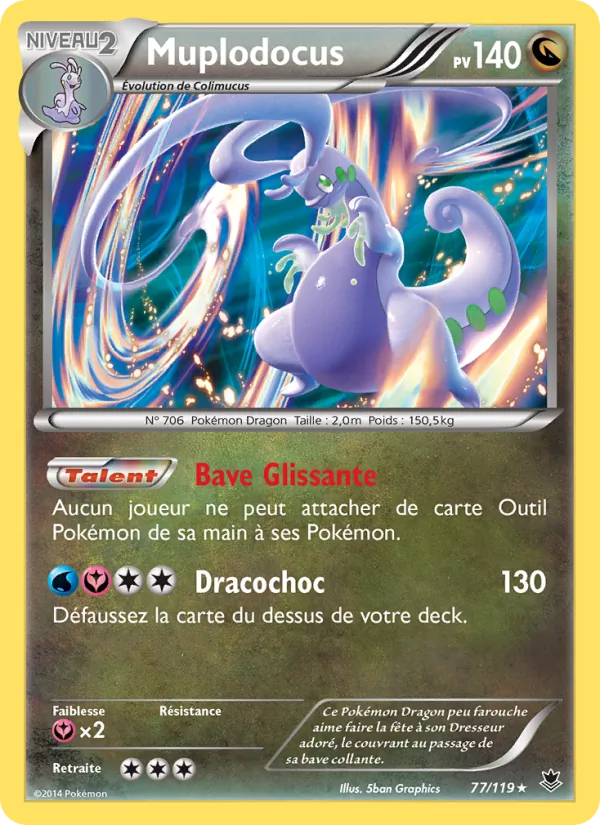 Carte Pokémon Muplodocus de l'extension Vigueur Spectrale