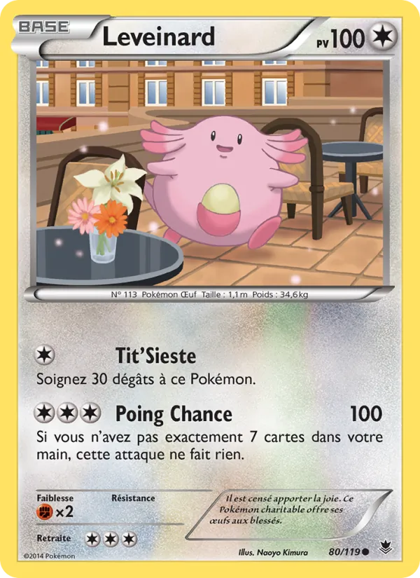 Carte Pokémon Leveinard de l'extension Vigueur Spectrale