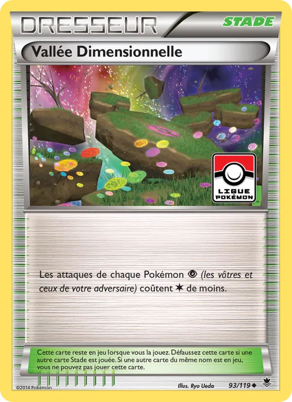 Carte Pokémon Vallée Dimensionnelle de l'extension Vigueur Spectrale