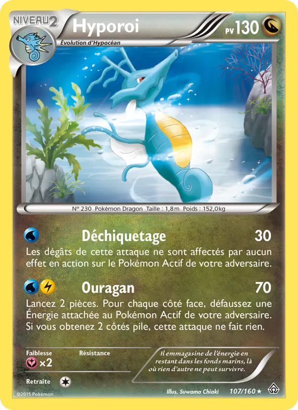Carte Pokémon Hyporoi de l'extension Primo-Choc