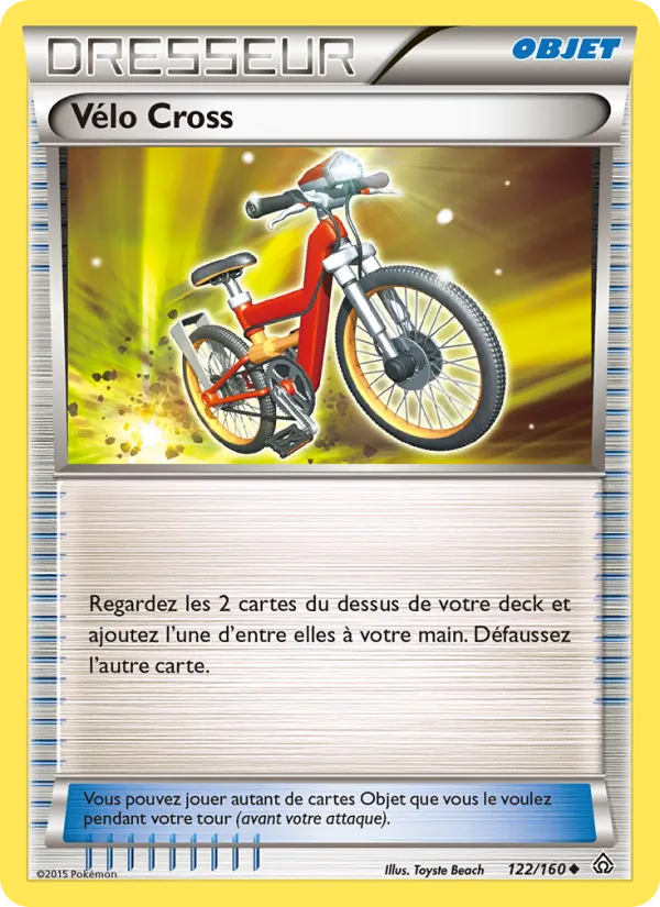 Carte Pokémon Vélo Cross de l'extension Primo-Choc