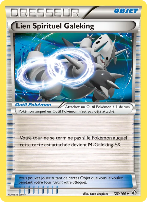 Carte Pokémon Lien Spirituel Galeking de l'extension Primo-Choc