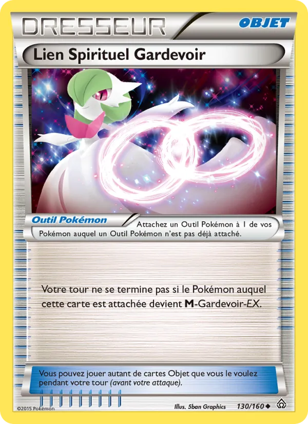 Carte Pokémon Lien Spirituel Gardevoir de l'extension Primo-Choc