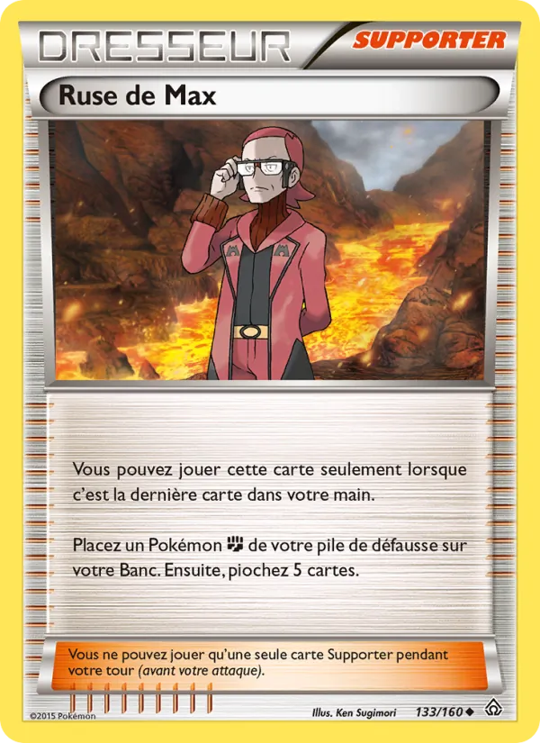 Carte Pokémon Ruse de Max de l'extension Primo-Choc