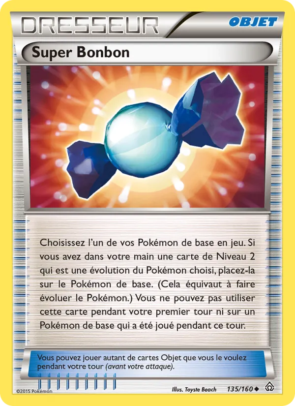 Carte Pokémon Super Bonbon de l'extension Primo-Choc
