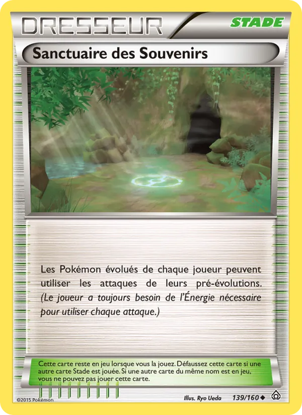 Carte Pokémon Sanctuaire des Souvenirs de l'extension Primo-Choc