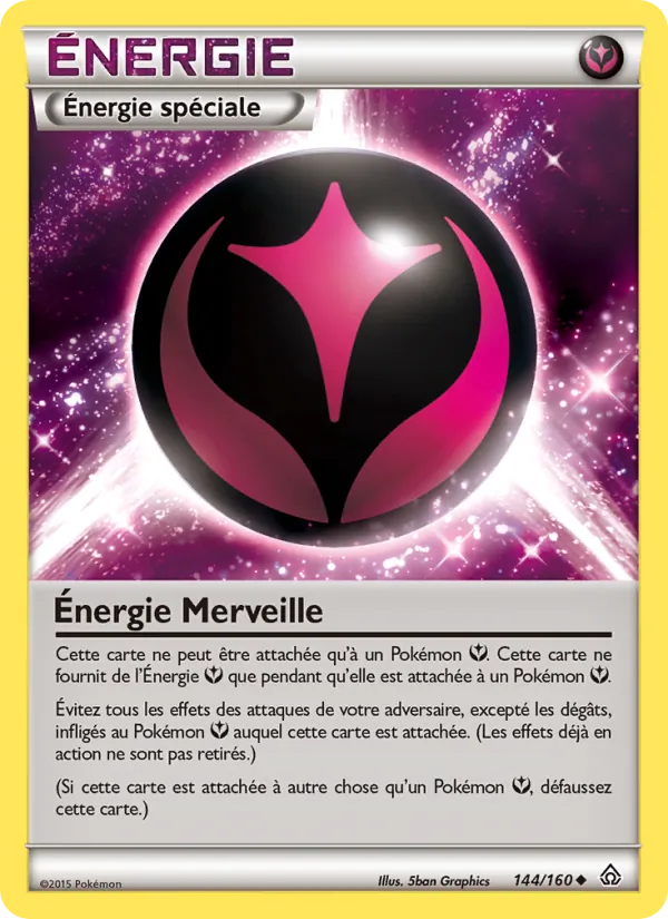 Carte Pokémon Énergie Merveille de l'extension Primo-Choc