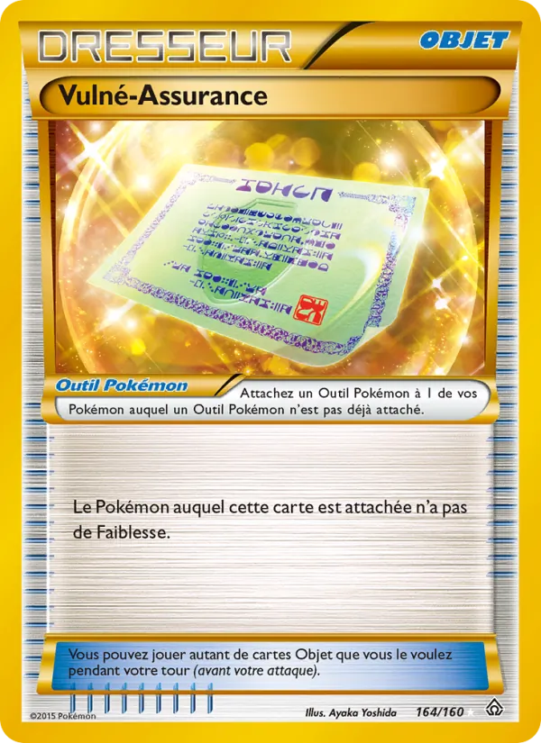 Carte Pokémon VulnéAssurance de l'extension Primo-Choc