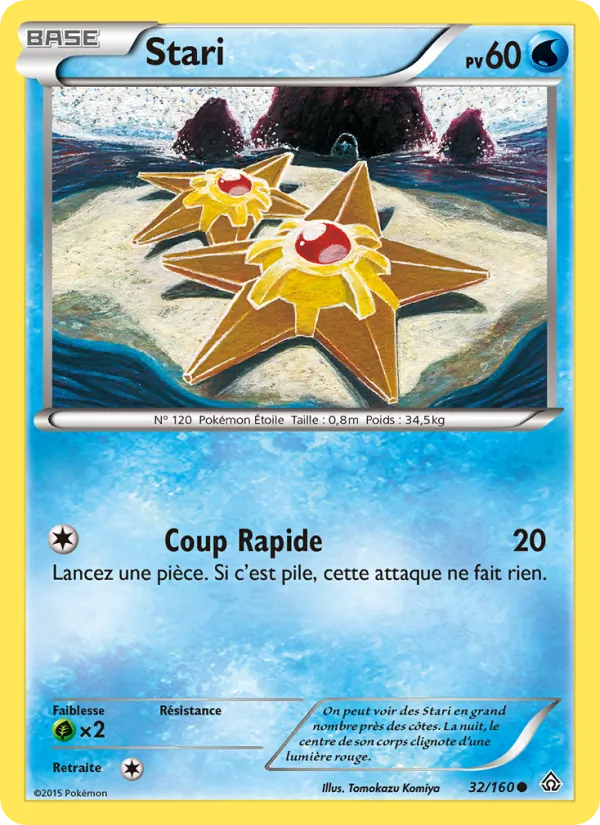 Carte Pokémon Stari de l'extension Primo-Choc