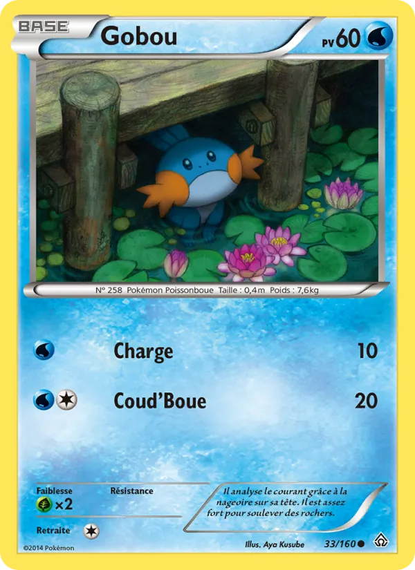 Carte Pokémon Gobou de l'extension Primo-Choc
