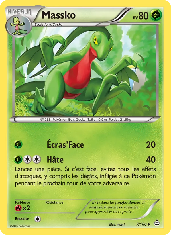 Carte Pokémon Massko de l'extension Primo-Choc