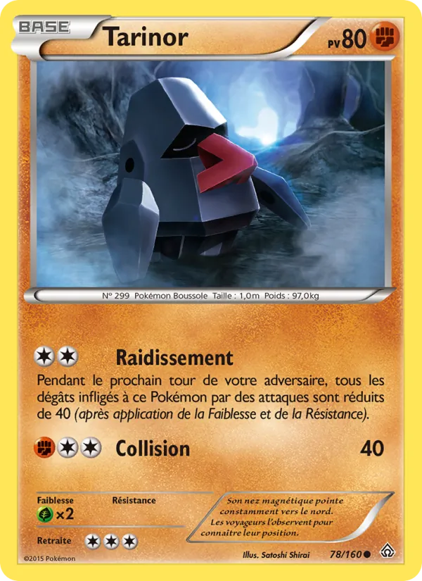 Carte Pokémon Tarinor de l'extension Primo-Choc