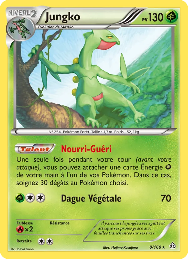 Carte Pokémon Jungko de l'extension Primo-Choc
