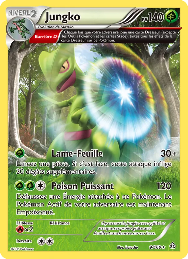 Carte Pokémon Jungko de l'extension Primo-Choc