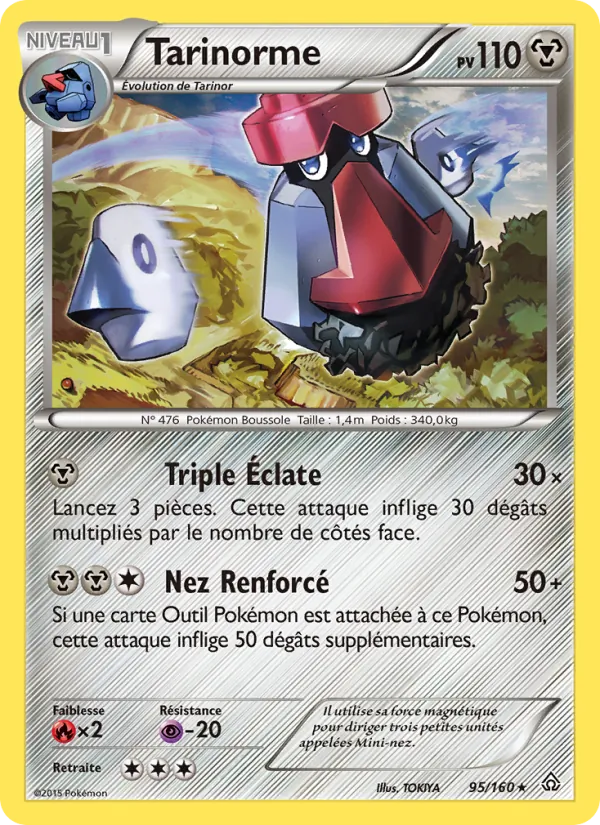 Carte Pokémon Tarinorme de l'extension Primo-Choc