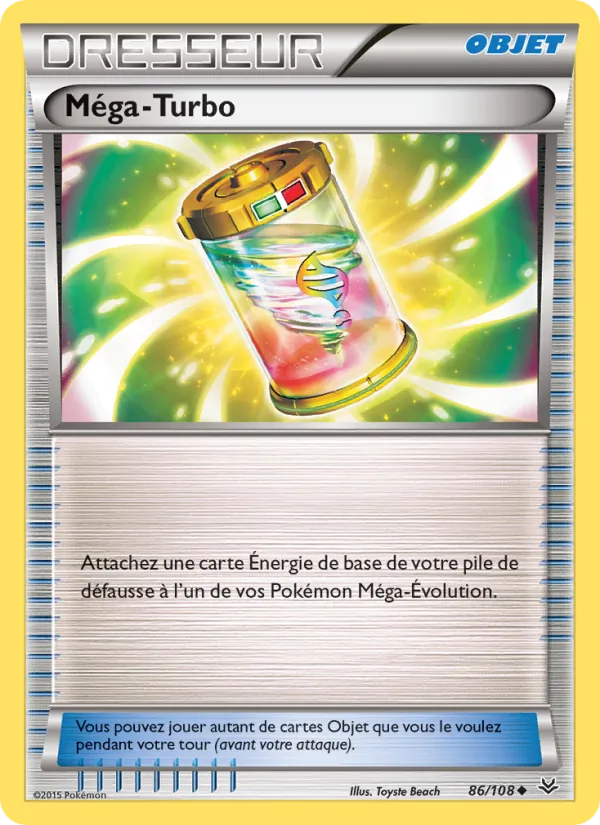 Carte Pokémon Méga-Turbo de l'extension Ciel Rugissant