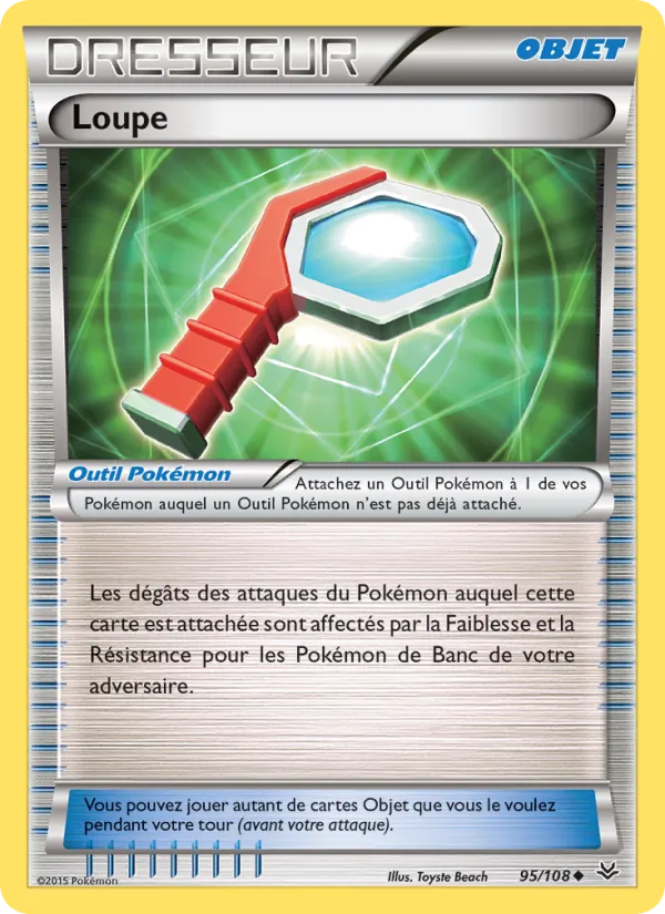 Carte Pokémon Loupe de l'extension Ciel Rugissant