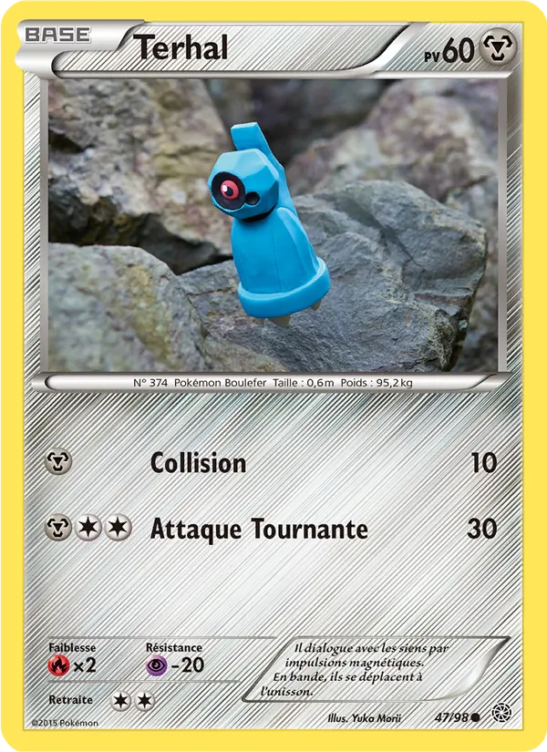 Carte Pokémon Terhal de l'extension Origines Antiques