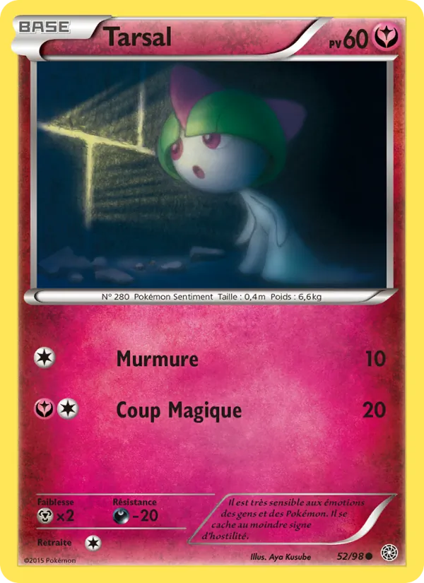Carte Pokémon Tarsal de l'extension Origines Antiques