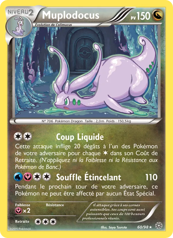 Carte Pokémon Muplodocus de l'extension Origines Antiques