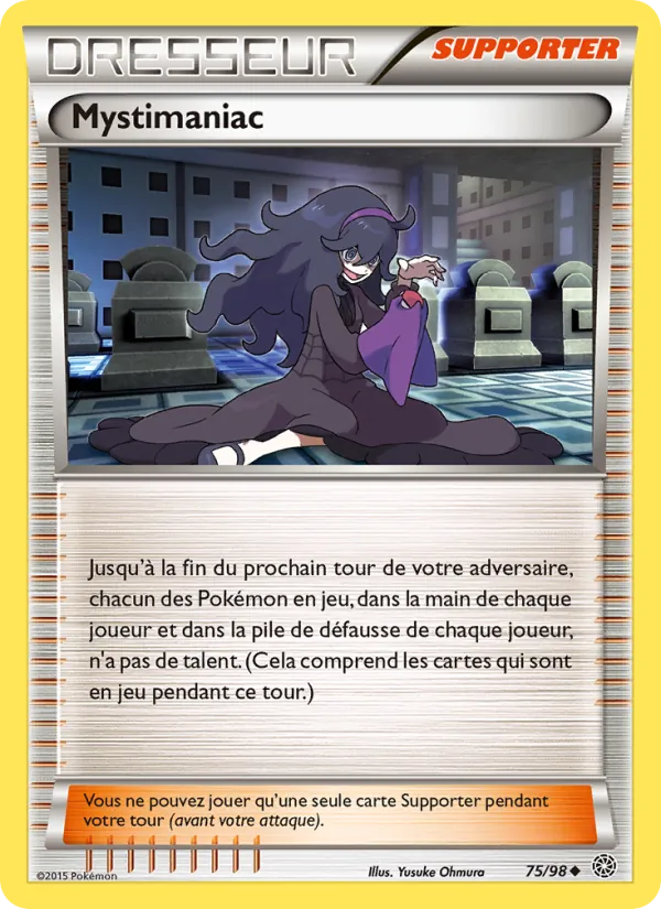 Carte Pokémon Mystimaniac de l'extension Origines Antiques