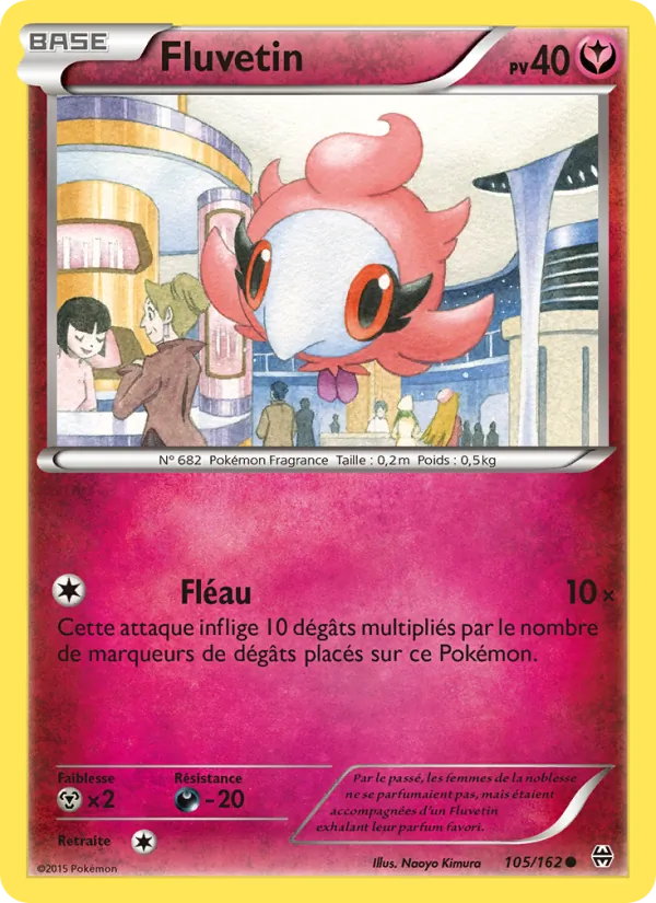 Carte Pokémon Fluvetin de l'extension Impulsion Turbo
