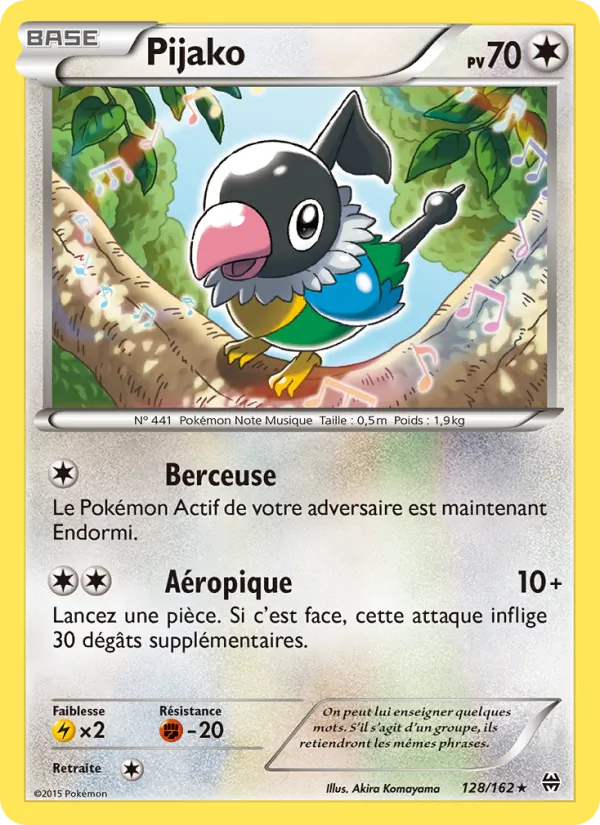 Carte Pokémon Pijako de l'extension Impulsion Turbo