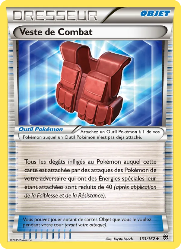 Carte Pokémon Veste de Combat de l'extension Impulsion Turbo