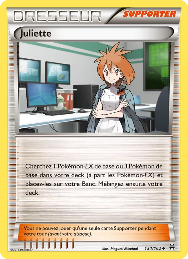 Carte Pokémon Juliette de l'extension Impulsion Turbo