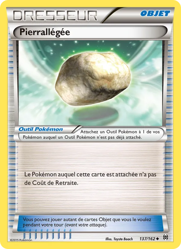 Carte Pokémon Pierrallégée de l'extension Impulsion Turbo