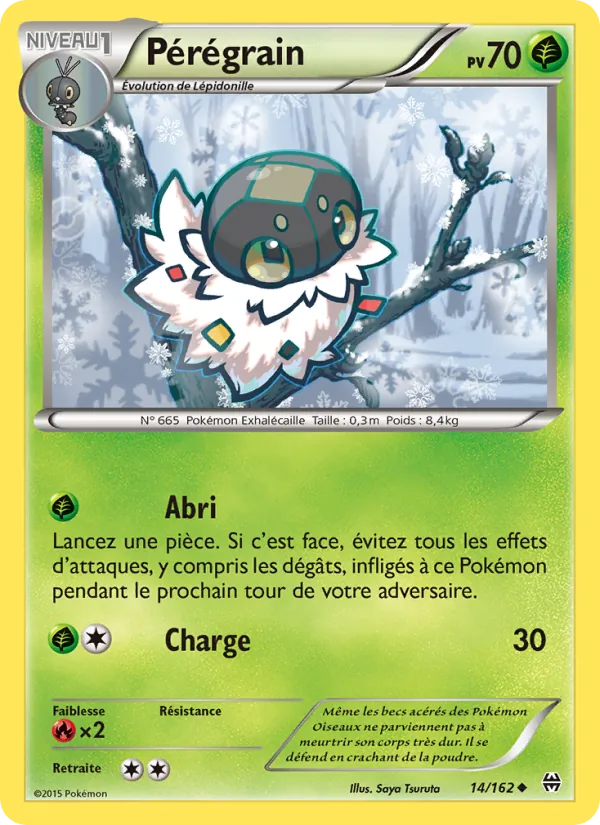 Carte Pokémon Pérégrain de l'extension Impulsion Turbo