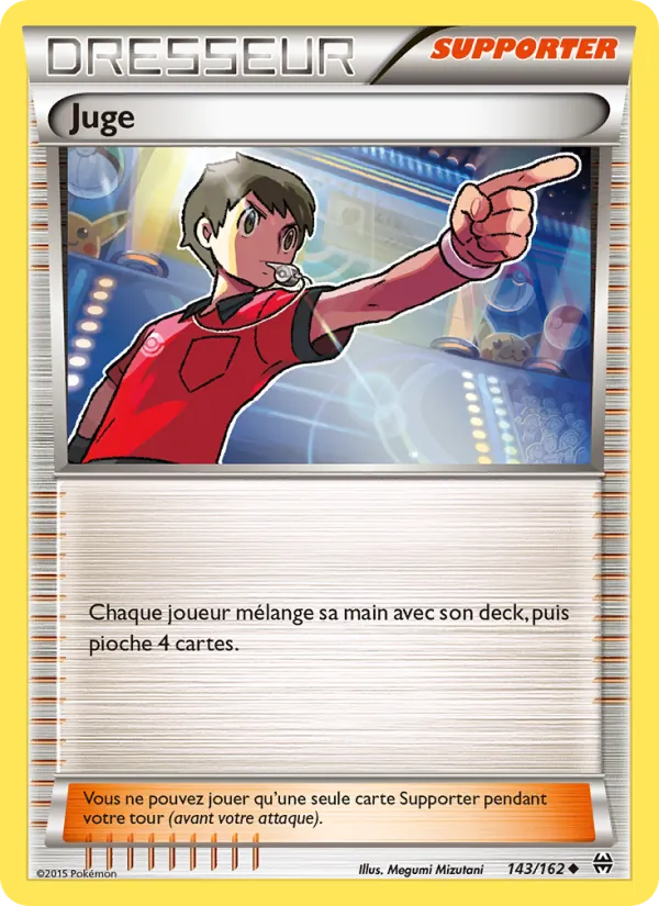 Carte Pokémon Juge de l'extension Impulsion Turbo