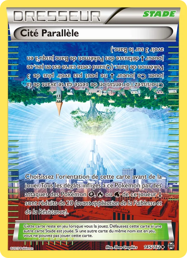 Carte Pokémon Cité Parallèle de l'extension Impulsion Turbo