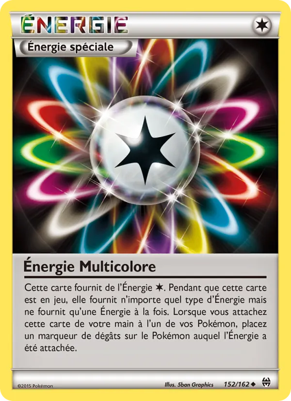 Carte Pokémon Énergie Multicolore de l'extension Impulsion Turbo