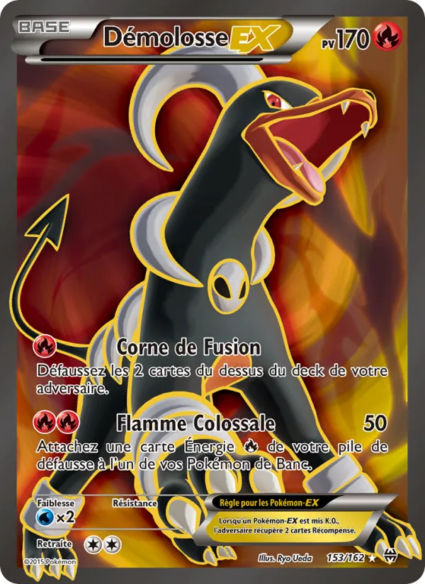 Carte Pokémon Démolosse EX de l'extension Impulsion Turbo