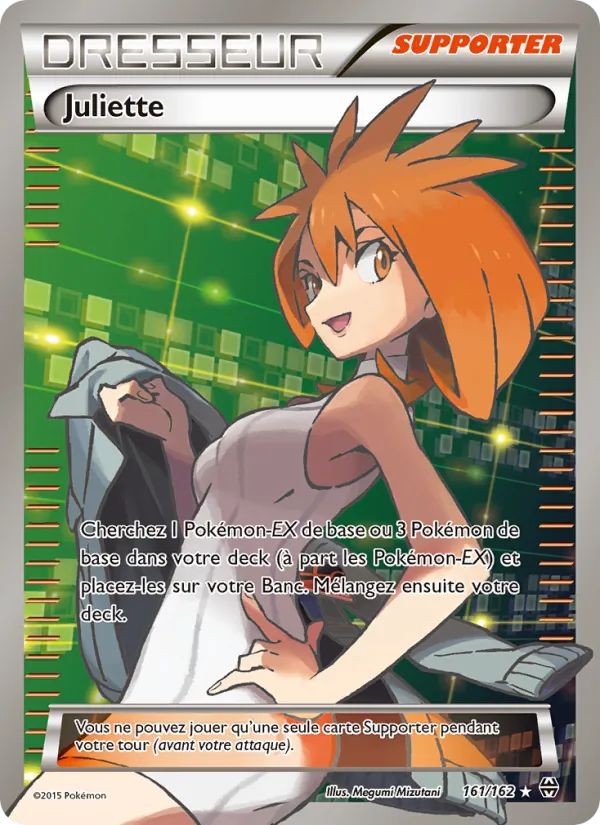 Carte Pokémon Juliette de l'extension Impulsion Turbo