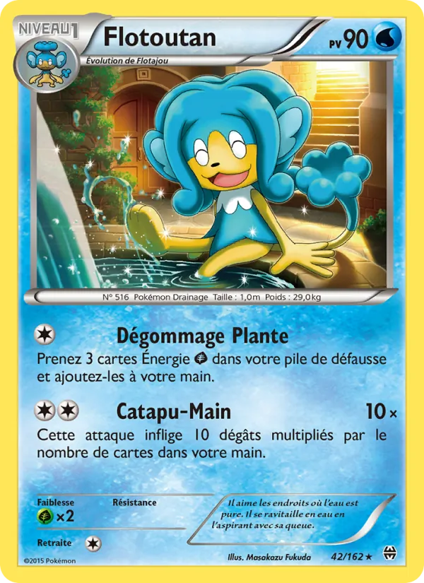 Carte Pokémon Flotoutan de l'extension Impulsion Turbo
