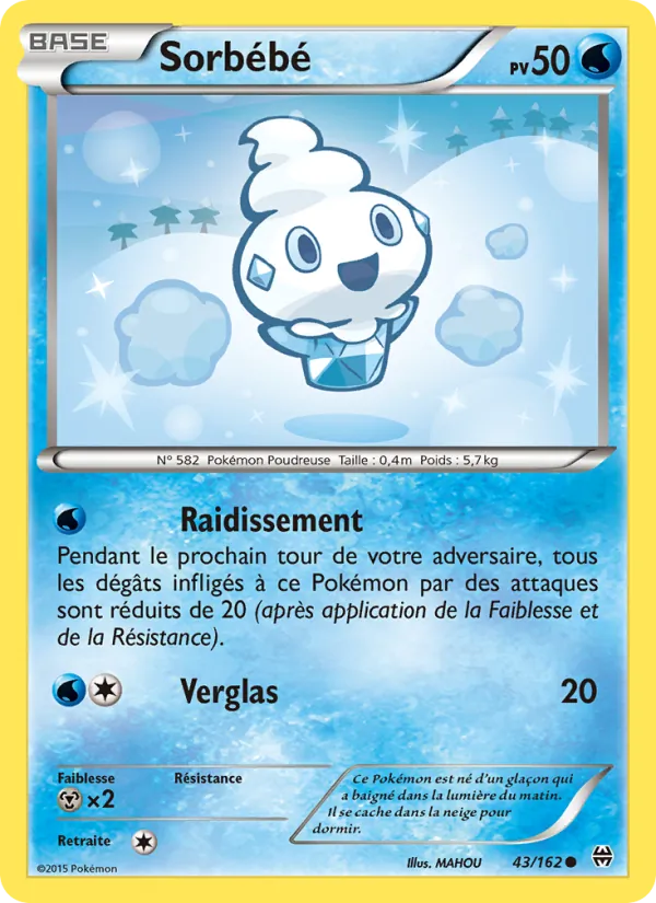 Carte Pokémon Sorbébé de l'extension Impulsion Turbo